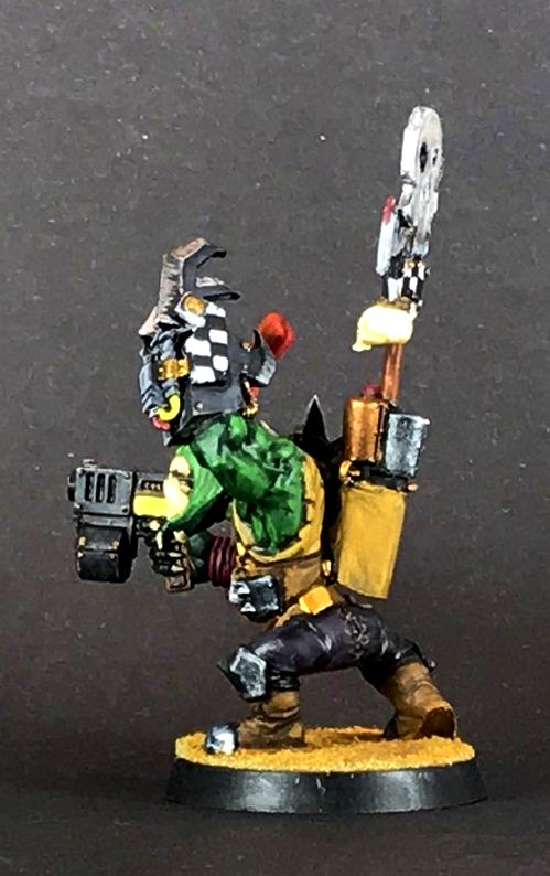 Bosspole Freebooter Nob Orks Pirate Power Claw Powerklaw Slugga 